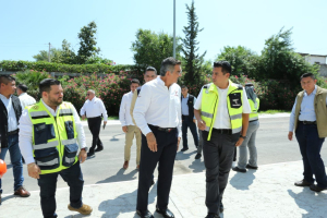 Participa Am&eacute;rico Villarreal en simulacro durante el D&iacute;a Nacional de Protecci&oacute;n Civil