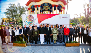 Realiza Municipio de Matamoros honores  a la Bandera para fomentar valores c&iacute;vicos