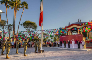 Encabeza Alcalde primera ceremonia de honores de la administraci&oacute;n 2021-2024