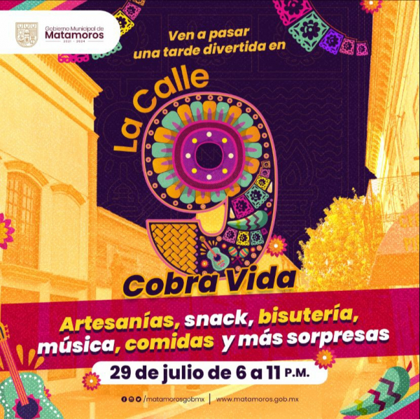 Ven a pasar una tarde divertida en la Calle 9