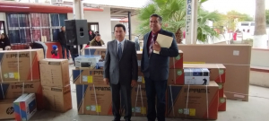 Seguimos cumpliendo compromisos con la educaci&oacute;n: Alcalde Mario L&oacute;pez