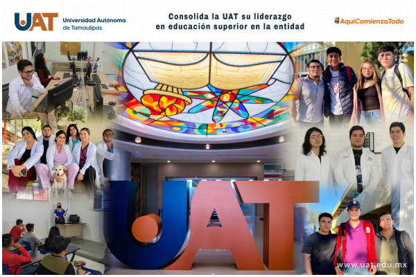 Consolida la UAT su liderazgo en educaci&oacute;n superior en el estado