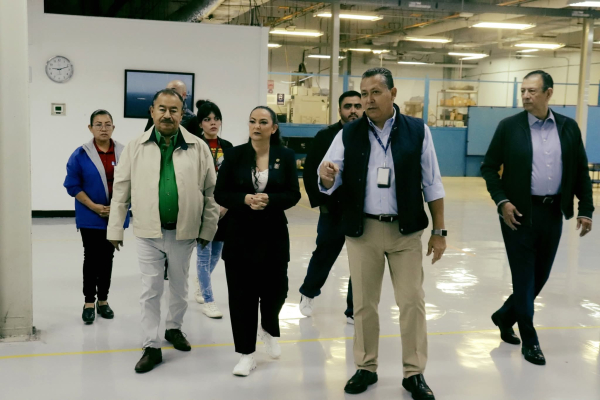 SJOIIM y autoridades fortalecen el di&aacute;logo laboral con mano de obra calificada en Matamoros