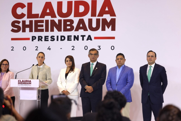 Presenta Am&eacute;rico a Claudia Sheinbaum y su gabinete los proyectos estrat&eacute;gicos de Tamaulipas