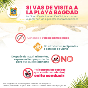 Lanza PC recomendaciones, si visitas Playa Bagdad