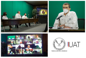 Eval&uacute;an rector y directores avances de la gesti&oacute;n institucional de la UAT