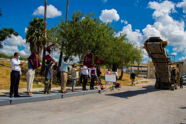 Sigue Alcalde de Matamoros trabajando con fuerte impulso; inicia obra de pavimentaci&oacute;n con una inversi&oacute;n de 10.2 MDP