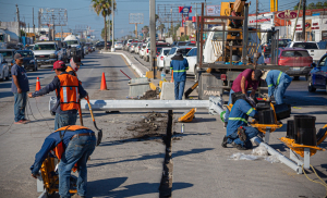 Instala gobierno de Matamoros sem&aacute;foro en Avenida Pedro C&aacute;rdenas y Marte r. G&oacute;mez