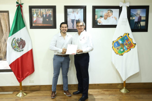 Designa gobernador Am&eacute;rico Villarreal a Luis Gerardo Illoldi como secretario del Trabajo en Tamaulipas