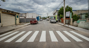 Reconocen l&iacute;deres de colonias avances del Gobierno  de Matamoros en pavimentaci&oacute;n de accesos