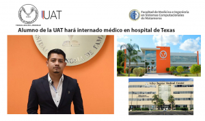 Alumno de la UAT har&aacute; internado m&eacute;dico en un hospital de Texas