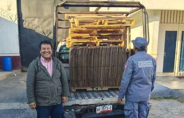 Tric&oacute;n dona material al cedes matamoros para actividades de reinserci&oacute;n social