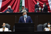 Presenta Gerardo Pe&ntilde;a posicionamiento en contra de Ley de Juicio Pol&iacute;tico