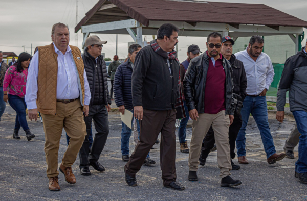 Eval&uacute;an funcionarios del Gobierno de Matamoros da&ntilde;os en Playa Bagdad