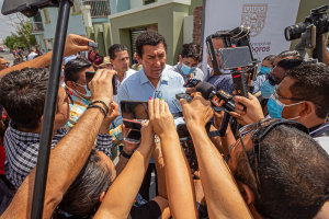 Beneficia Gobierno de Matamoros a miles de alumnos con accesos a las escuelas