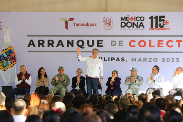 Arrancan Am&eacute;rico y Mar&iacute;a Colecta Anual 2025 de la Cruz Roja; invitan a sumarse