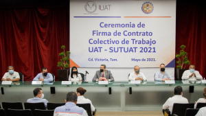 Acuerda UAT incremento salarial con sindicato de trabajadores universitarios