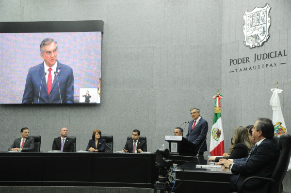 Avanza con certidumbre renovaci&oacute;n del Poder Judicial en Tamaulipas: Am&eacute;rico Villarreal