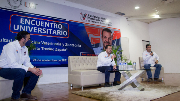 La Facultad de Veterinaria est&aacute; firme con Guillermo Mendoza para fortalecer a la UAT