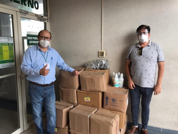 Suministran material de seguridad  e higiene a hospitales: Mario L&oacute;pez