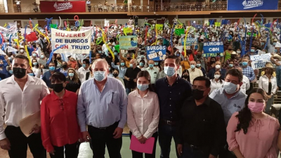 Para superar retos, Bustamante va con Todos por Tamaulipas