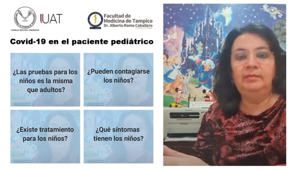 Contribuye UAT en difundir medidas para prevenir Covid-19 en infantes