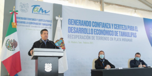 Gobierno de Francisco Cabeza de Vaca  recupera 5.8 hect&aacute;reas en Playa Miramar