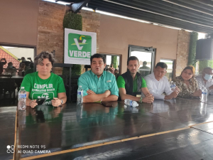 Siguen sumando apoyos candidatos del Partido Verde