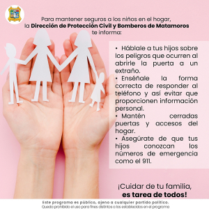 Necesario mantener a los ni&ntilde;os seguros en el hogar