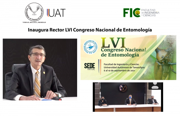 Rector de la UAT inaugura el Congreso Nacional de Entomolog&iacute;a