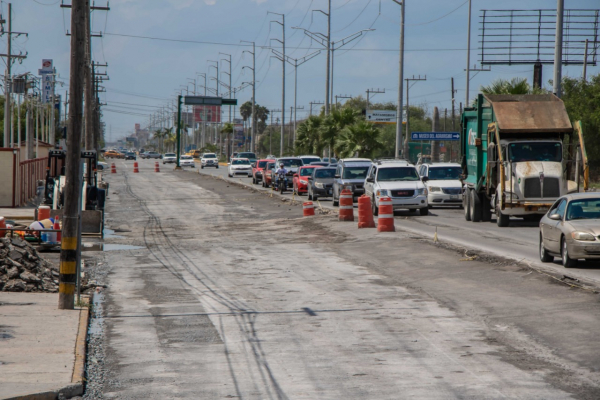 Avanza Gobierno de Matamoros en modernizaci&oacute;n de vialidades  que ser&iacute;an utilizadas por el metrob&uacute;s, entre ellas, la Lauro Villar