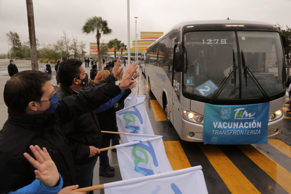 Arranca en Tamaulipas Vacunaci&oacute;n Transfronteriza