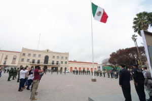 Encabeza Presidente Municipal de Matamoros conmemoraci&oacute;n del &ldquo;D&iacute;a de la Bandera&rdquo;