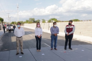 Realizan gira de trabajo por colonias populares; entrega obras de pavimentaci&oacute;n por 4.9 MDP