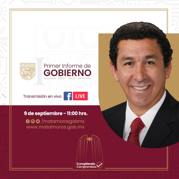 Invita Mario L&oacute;pez a ver su Primer Informe de Gobierno