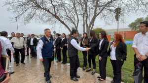 Visita D&aacute;maso Anaya las facultades de la UAT en Matamoros