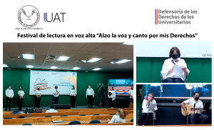 Realiza UAT festival de lectura por los derechos de los universitarios