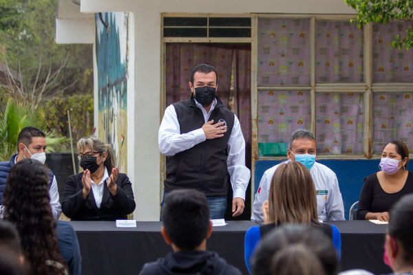 Preside Rector jornadas ADN UAT en comunidad rural de Victoria