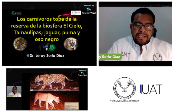 Promueve UAT acciones para la conservaci&oacute;n del jaguar en biosfera El Cielo