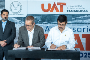 Fortalece la UAT y Banco Santander apoyo a la educaci&oacute;n superior