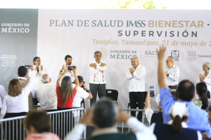 Tamaulipas tendr&aacute; un sistema de salud de primera, como lo merece: AMLO