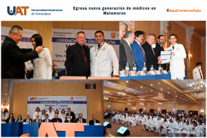 Entrega la UAT generaci&oacute;n 2018-2023 de Medicina Matamoros