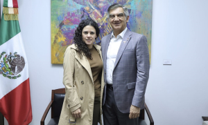 En encuentro de Am&eacute;rico Villarreal con Luisa Mar&iacute;a Alcalde revisan da&ntilde;os que dej&oacute; &ldquo;Alberto&rdquo;