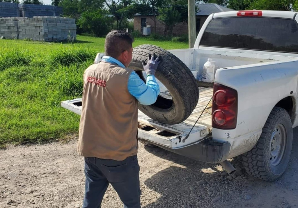 Intensifica SST campa&ntilde;a de descacharrizaci&oacute;n