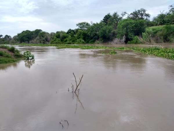 Creciente del r&iacute;o Bravo est&aacute; controlada; de momento no representa riesgo