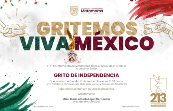 Gritemos viva México