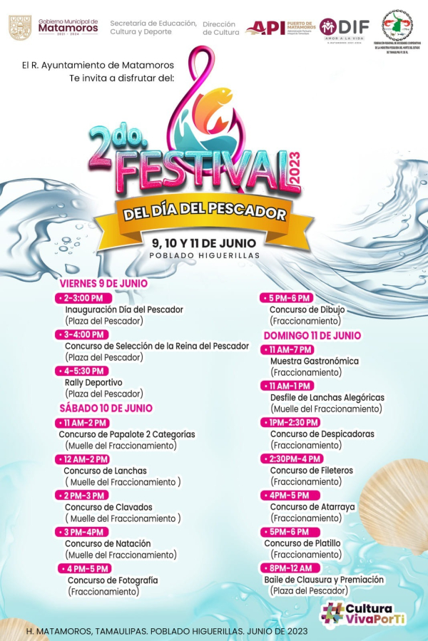 Invitan a disfrutar de rica gastronom&iacute;a y paseos en lancha  en el Festival del Pescador los d&iacute;as 9,10 y 11 de Junio