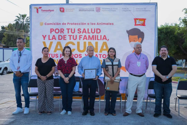 Activan autoridades estatales y municipales Semana Nacional de Vacunaci&oacute;n Antirr&aacute;bica Canina y Felina
