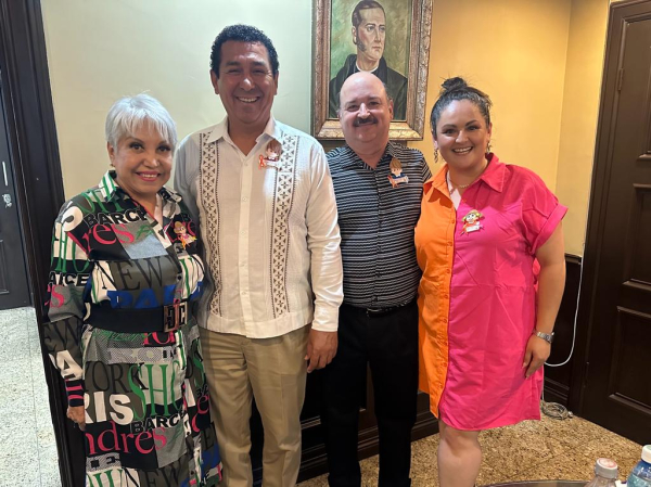 Integrantes del Republicano Ayuntamiento de Matamoros recorren oficinas p&uacute;blicas para fomentar cultura de No Violencia contra las Mujeres y las Ni&ntilde;as