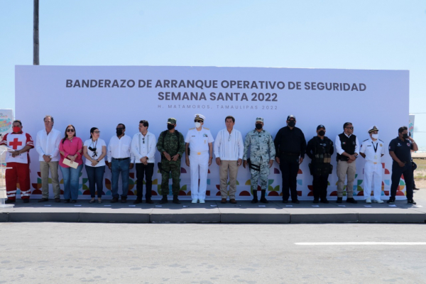 Activan autoridades Operativo de Seguridad &ldquo;Semana Santa 2022&rdquo; en Playa Bagdad